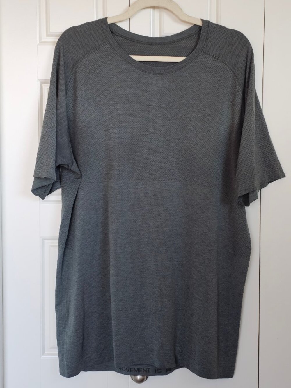Lululemon Men's Metal Vent Tech Shirt Gray Sage XL M3DOWS